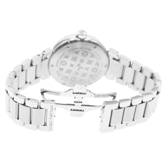 LOUIS VUITTON Tambour Hologram Q13130 Date Quartz Ladies Watch_899786 main image 6